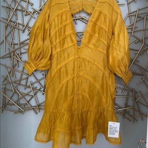 ASOS yellow dress Size 6
